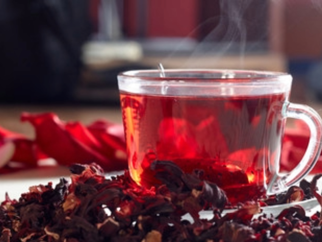 Hibiscus tea from Darjeelian