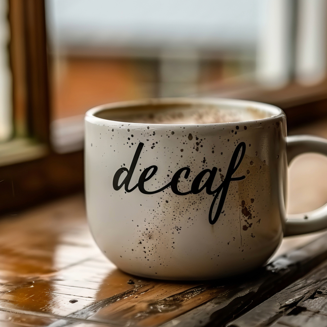 Decaf cup